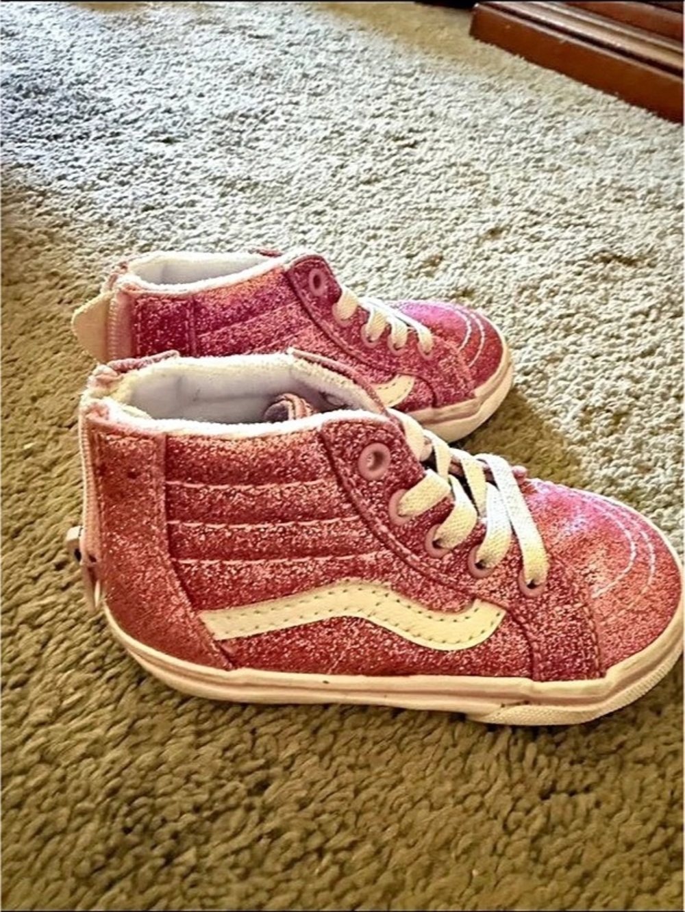 Vans Pink Sneakers Like New